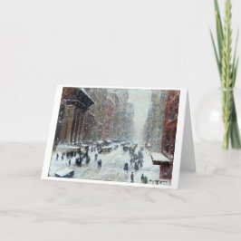 Tarjeta navideña vintage