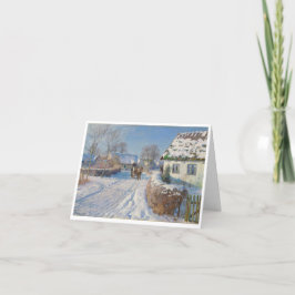 Tarjeta navideña vintage