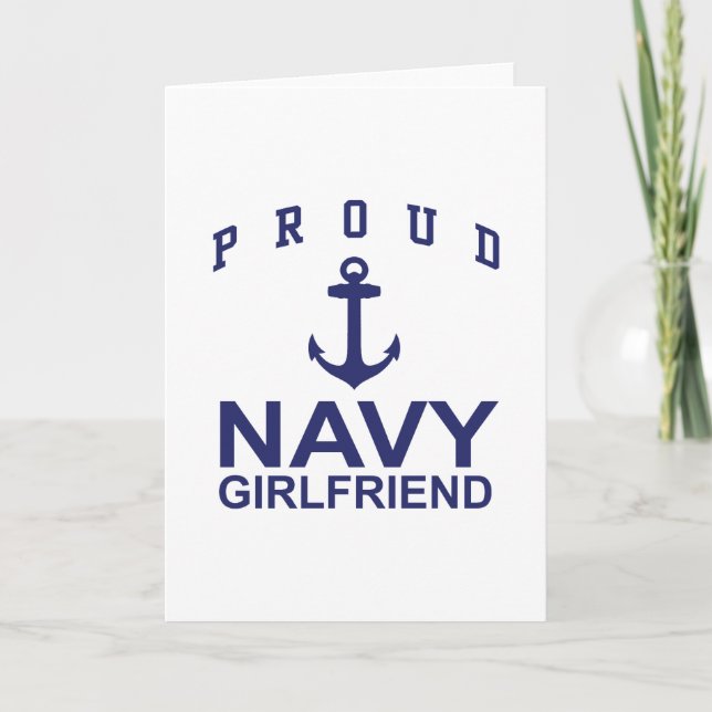 Tarjeta Navy Girlfriend (Anverso)