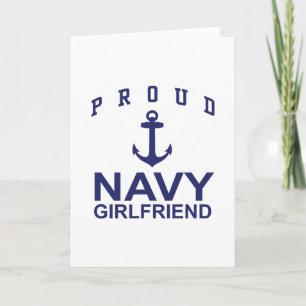 Tarjeta Navy Girlfriend