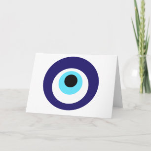 Tarjeta Nazar amulet (nazar boncuğu)