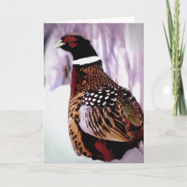 Tarjeta Nebraska Pheasant Cards (Anverso)