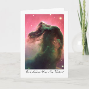 Tarjeta Nebulosa Cabeza de Caballo - Buena Suerte en tu nu