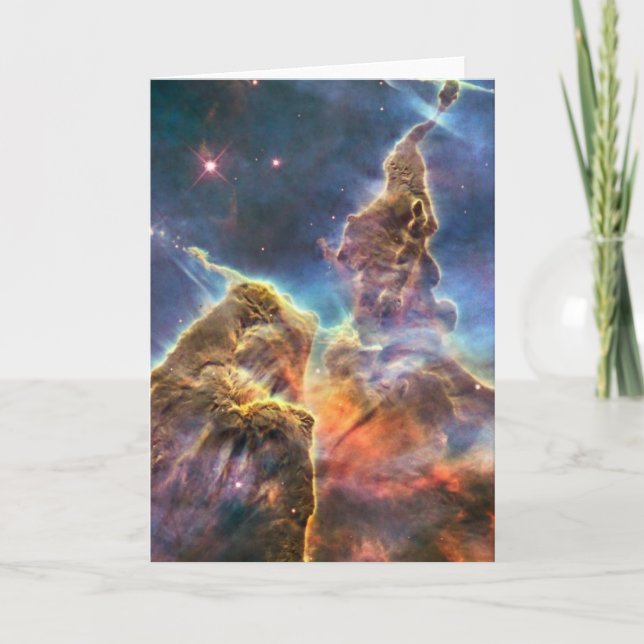 Tarjeta Nebulosa de Carina (Anverso)