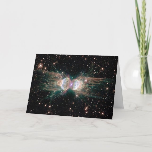 Tarjeta Nebulosa de hormiga de la NASA (Anverso)