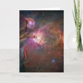 Tarjeta Nebulosa de Hubble/de Orión