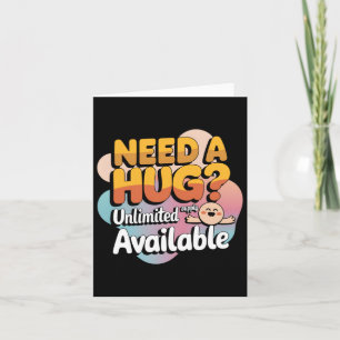 Tarjeta ¡Necesita Una Amplia Oferta Ilimitada! Pegatina