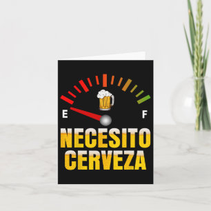 Tarjeta Necesito Cerveza Necesito Cerveza En El Mardi Gras