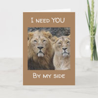 **NECESITO QUE ESTÉS A MI LADO** LEONES AMOROSOS