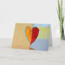 Tarjeta Néctar de corazón