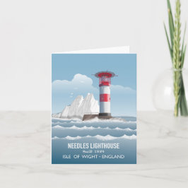 Tarjeta Needles Lighthouse