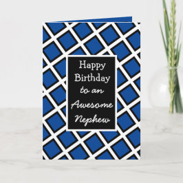 Tarjeta Nefeto feliz de cumpleaños personalizado moderno