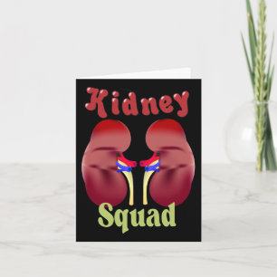 Tarjeta Nefrología renal Enfermera diálisis Técnico