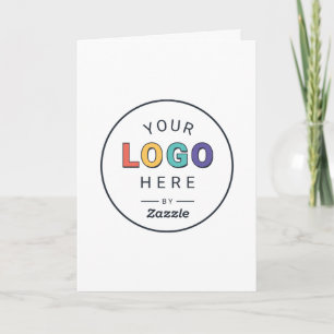 Tarjeta Negocio de Logotipo Personalizado