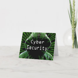 Tarjeta Negocios de ciberseguridad