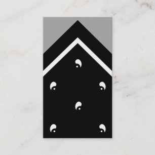 Tarjeta negra del truco del pañuelo/tarjeta de