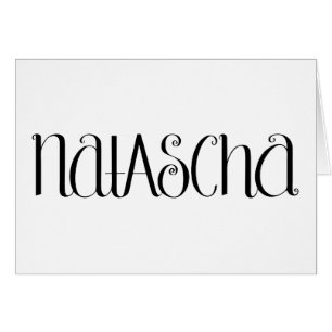 Tarjeta negra Natascha