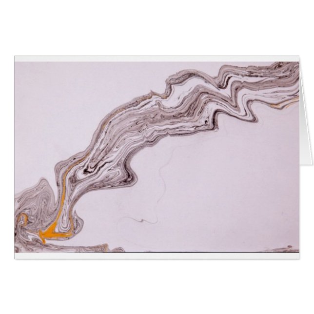 Tarjeta negra y anaranjada (Anverso (Horizontal))