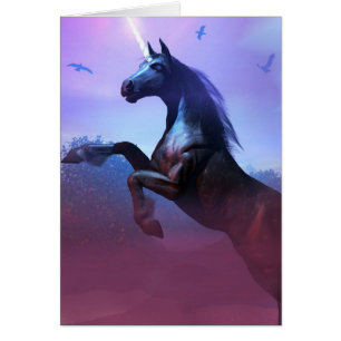 Tarjeta negra y majestuosa