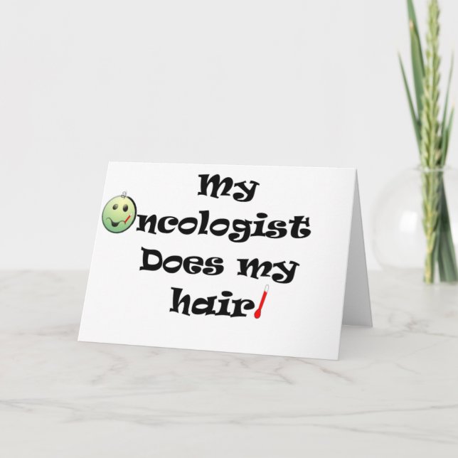 Tarjeta Negro litros de ChemoHair (Anverso)