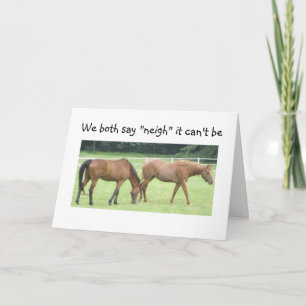TARJETA NEIGH-NOT "40"=TARJETA DE GRUPO