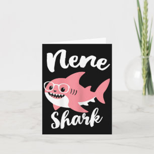 Tarjeta Nene Tiburón Día de la Madre Abuela Divertida 