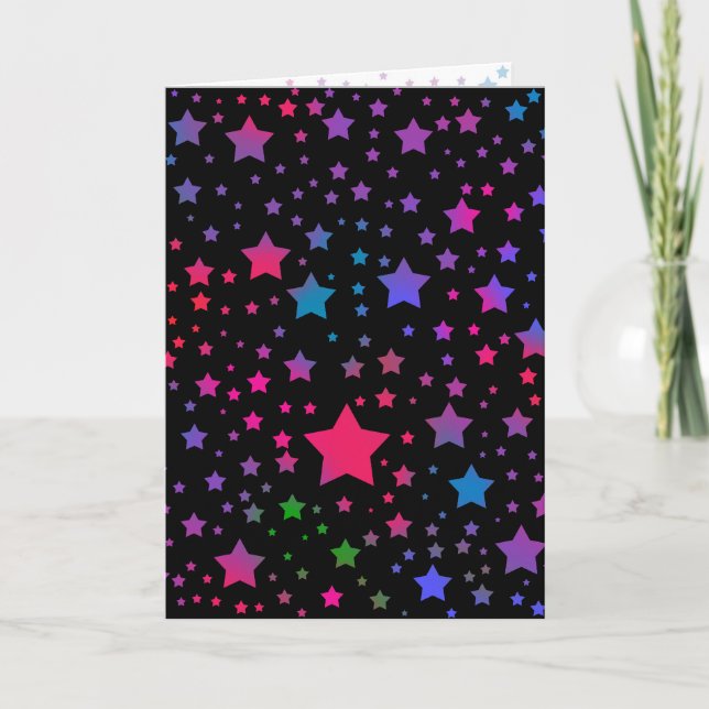 Tarjeta Neon Stars (Anverso)