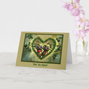 Tarjeta Nephew Feliz Día de los Padres, te amo