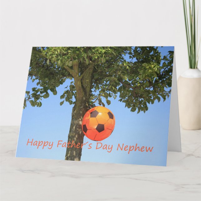 Tarjeta Nephew Feliz Día del Padre (Anverso)