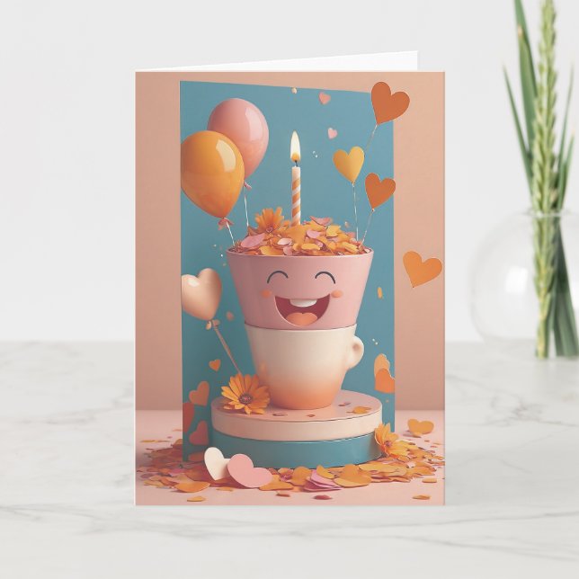 Tarjeta Nerds Birthday Blast (Anverso)