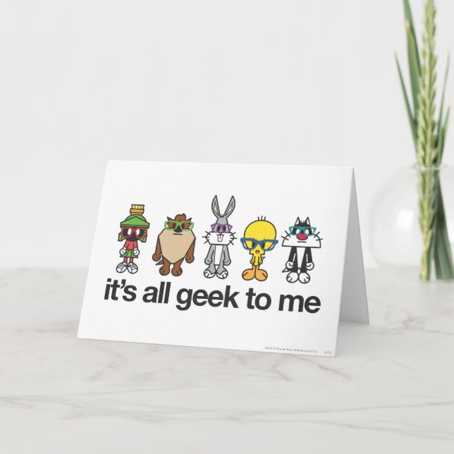 Tarjeta Nervios LOONEY TUNES™ - Todo Geek (Anverso)