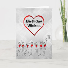 Tarjeta Netball quiere un cumpleaños feliz