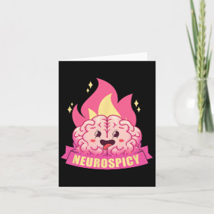 Tarjeta Neurodiversidad Adhd Asd Autism Kawaii B