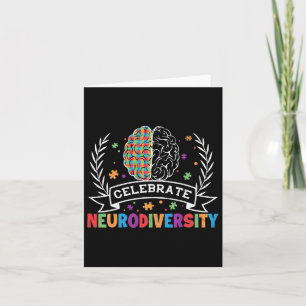 Tarjeta Neurodiversidad Diversidad divertida Dislexia Sens