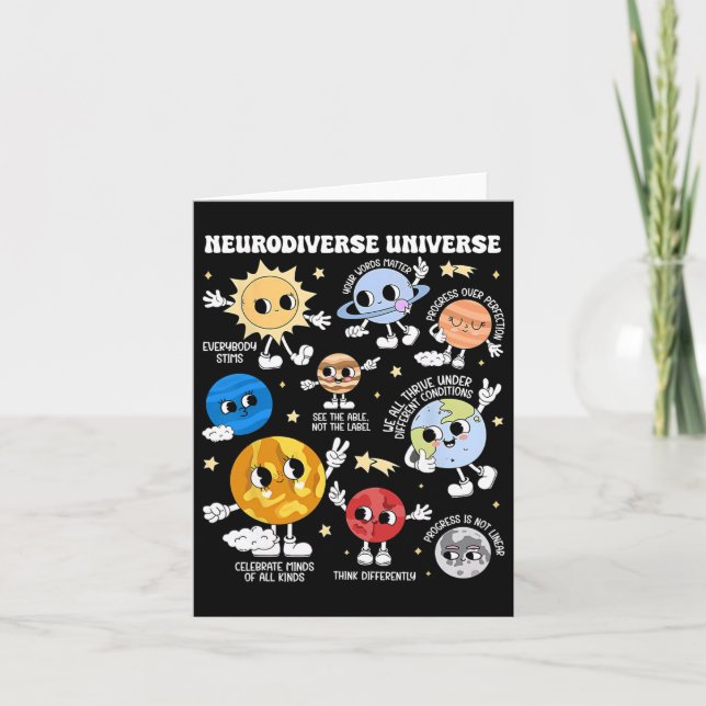 Tarjeta Neurodiverso plan universal de autismo (Anverso)