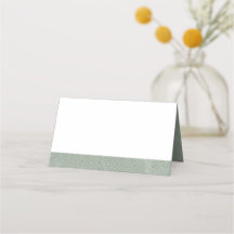 Tarjeta Neutral Sage Green Marble Tent Place