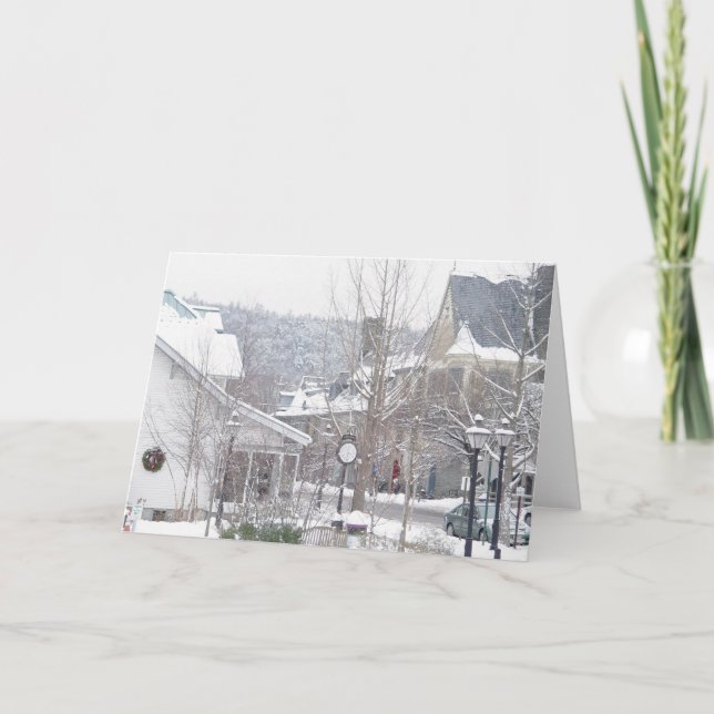 Tarjeta Nevando en Milford (Anverso)