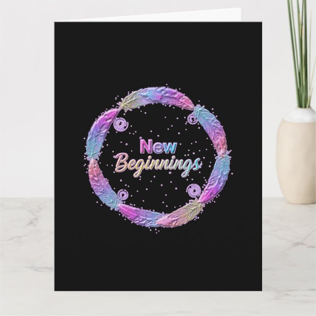 Tarjeta New Beginnings / Nuevos Comienzos 2027 (Anverso)