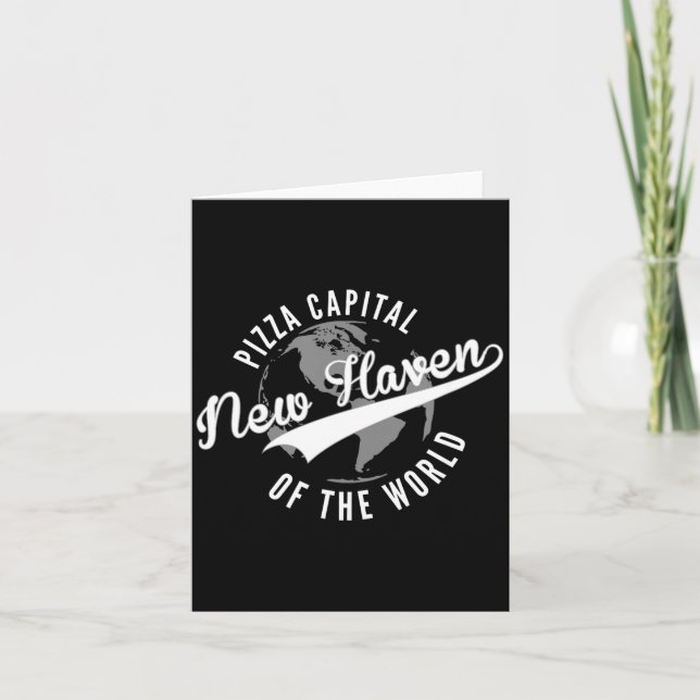 Tarjeta New Haven Zza Catal Of The World Connecticut  (Anverso)