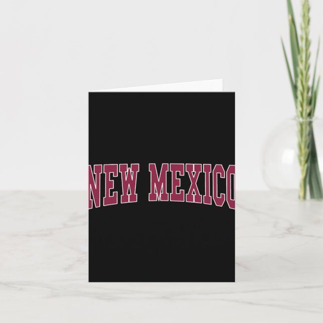 Tarjeta New Mexico - Throwback Design - Clic  (Anverso)