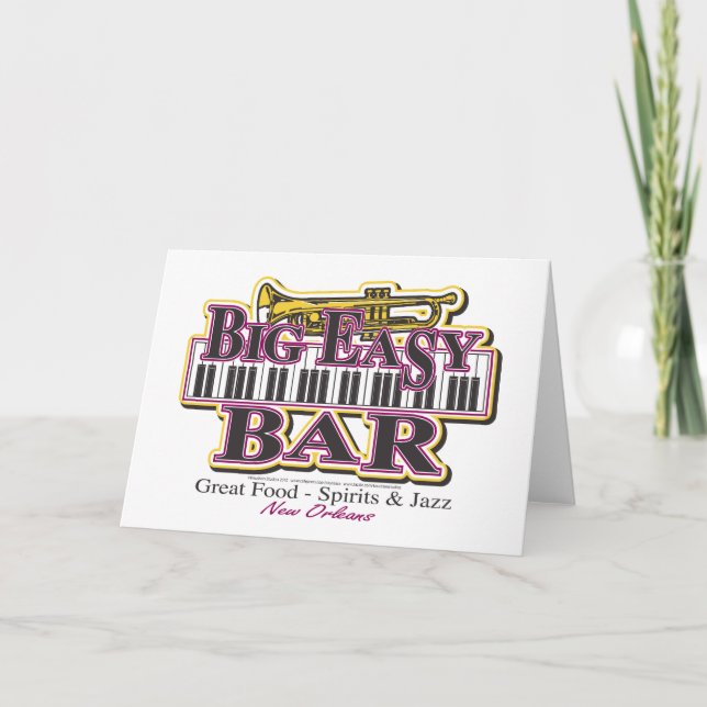 Tarjeta New Orleans Mardi Gras (Anverso)