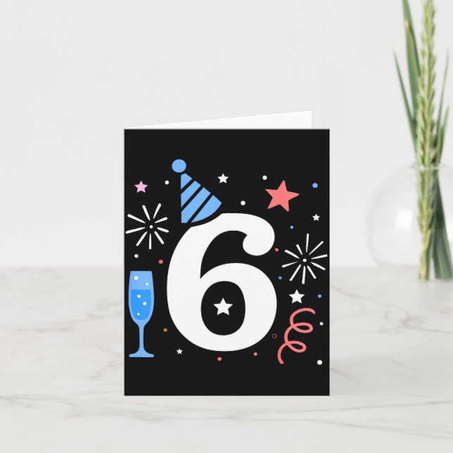 Tarjeta New Year 2026 Shirts 67 Meme  (Anverso)