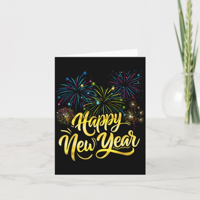Tarjeta New Year Eve Party Supplies Nye 2026 Happy New Yea (Anverso)