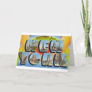 Tarjeta newartsweb - Saludos desde Nueva York. 