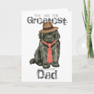 Tarjeta Newfoundland Dad