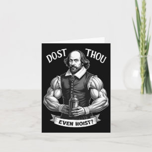 Tarjeta Ni Siquiera Organizar El Halterofilia Shakespeare