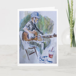 Tarjeta Nick la carta de los guitaristas
