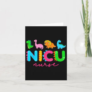 Tarjeta Nicu Enfermera de Enfermería Animal Apreciación Ni