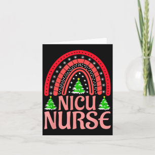 Tarjeta Nicu Navidades de Enfermería Crew Nurselife Enferm
