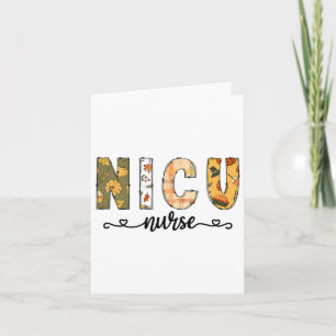 Tarjeta Nicu Nurse Fall Halloween Para Mujeres Hombres